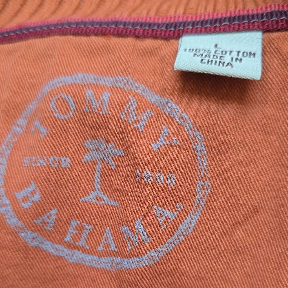 Tommy Bahama Burnt Orange Tee